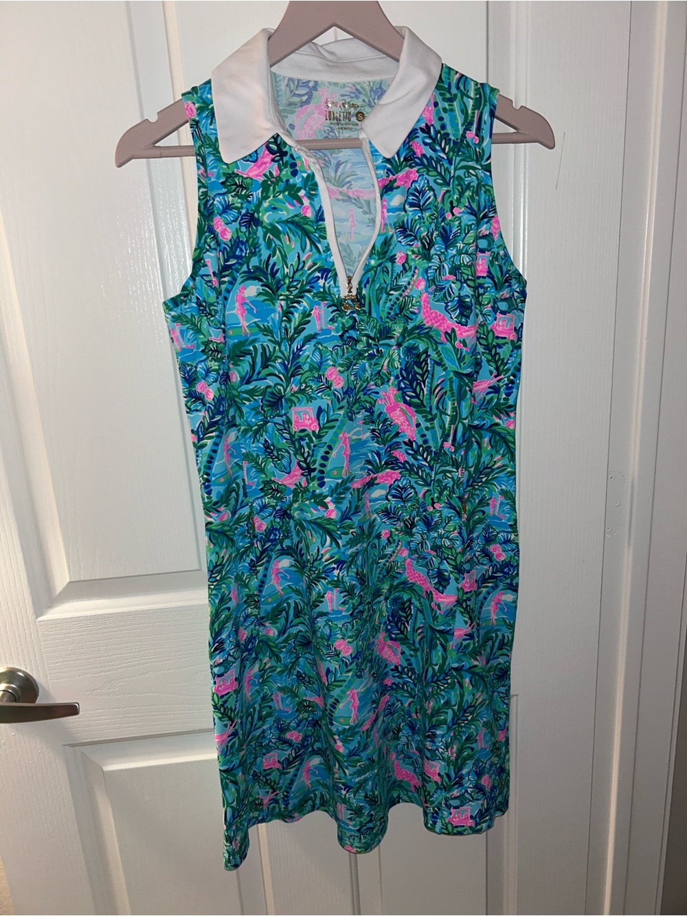 Lilly Pulitzer Silvia Dress Par Fection UPF 50+ Golf - Size Small